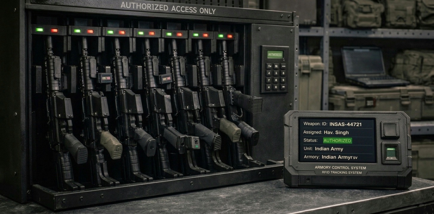 RFID Smart Gun Tracking System